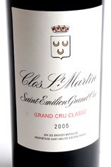 2005 Ch. Clos St Martin, St Emilion 2005 Ch. Clos St Martin, St Emilion