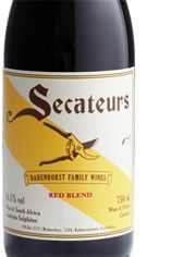 2011 Secateurs Red Blend, Swartland, A. A. Badenhorst, South Africa 2011 Secateurs Red Blend, Swartland, A. A. Badenhorst, South Africa