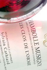2011 Chambolle-Musigny, Clos de l'Orme Domaine Sylvain Cathiard 2011 Chambolle-Musigny, Clos de l'Orme Domaine Sylvain Cathiard