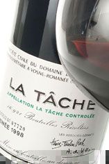 1998 La Tâche, Grand Cru, Domaine de la Romanée Conti 1998 La Tâche, Grand Cru, Domaine de la Romanée Conti