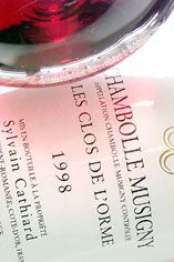 2002 Chambolle-Musigny, Clos de L'Orme Domaine Sylvain Cathiard 2002 Chambolle-Musigny, Clos de L'Orme Domaine Sylvain Cathiard