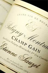 2012 Puligny-Montrachet, Champ-Gain, 1er Cru, Domaine Etienne Sauzet 2012 Puligny-Montrachet, Champ-Gain, 1er Cru, Domaine Etienne Sauzet