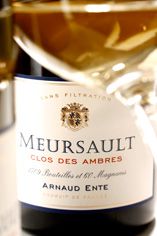 2012 Meursault, Clos des Ambres, Domaine Arnaud Ente 2012 Meursault, Clos des Ambres, Domaine Arnaud Ente