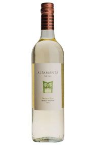 2012 Alpamanta Natal Sauvignon Blanc, Mendoza 2012 Alpamanta Natal Sauvignon Blanc, Mendoza