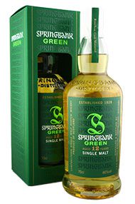 Springbank Green, 12-year-old, Organic, Single Malt Whisky, 46.0% Springbank Green, 12-year-old, Organic, Single Malt Whisky, 46.0%