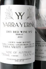 2003 Yarra Yering Dry Red No.2 Shiraz, Yarra Valley, Victoria 2003 Yarra Yering Dry Red No.2 Shiraz, Yarra Valley, Victoria