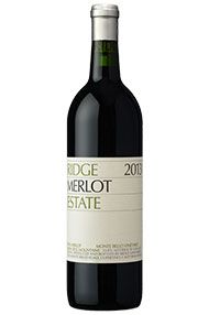 2013 Ridge Estate Merlot, Santa Cruz Mountains, California 2013 Ridge Estate Merlot, Santa Cruz Mountains, California
