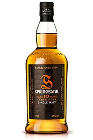 Springbank 10-year-old, Campbeltown, Single Malt (46%) Springbank 10-year-old, Campbeltown, Single Malt (46%)