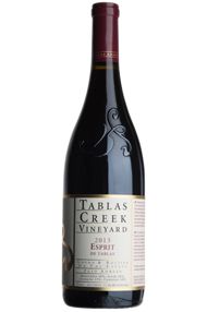 2013 Tablas Creek Vineyard Esprit de Tablas Red, Paso Robles, California 2013 Tablas Creek Vineyard Esprit de Tablas Red, Paso Robles, California