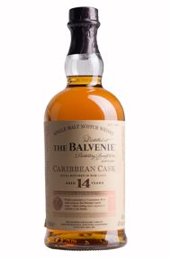 Balvenie Caribbean Cask, Speyside, 14 year-old, Single Malt, 43.0% Balvenie Caribbean Cask, Speyside, 14 year-old, Single Malt, 43.0%