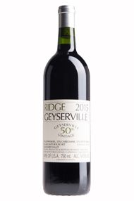 2015 Ridge Geyserville, Sonoma County, California 2015 Ridge Geyserville, Sonoma County, California