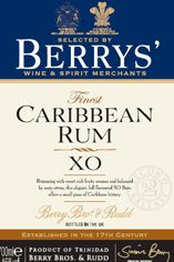 Berrys' Own Selection XO Caribbean Rum, 46.0% Berrys' Own Selection XO Caribbean Rum, 46.0%