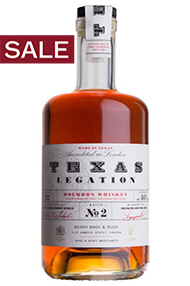 Texas Legation Batch No. 2, Texas Bourbon Whiskey 46.2% Texas Legation Batch No. 2, Texas Bourbon Whiskey 46.2%