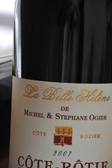 2007 Côte-Rôtie, Cuvée Belle Hélène Domaine Michel et Stéphane Ogier 2007 Côte-Rôtie, Cuvée Belle Hélène Domaine Michel et Stéphane Ogier