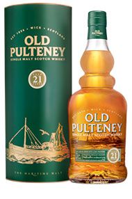 Old Pulteney 21-year-old, Highlands Single Malt Scotch Whisky, (46.0%) Old Pulteney 21-year-old, Highlands Single Malt Scotch Whisky, (46.0%)