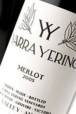 2005 Yarra Yering, Merlot Yarra Valley, Victoria 2005 Yarra Yering, Merlot Yarra Valley, Victoria
