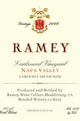 2006 Ramey, Larkmead Vineyard, Cabernet Sauvignon 2006 Ramey, Larkmead Vineyard, Cabernet Sauvignon