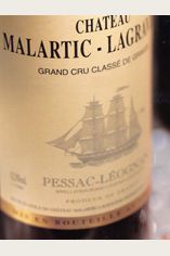 2009 Ch. Malartic-Lagravière, Rouge, Pessac-Léognan 2009 Ch. Malartic-Lagravière, Rouge, Pessac-Léognan